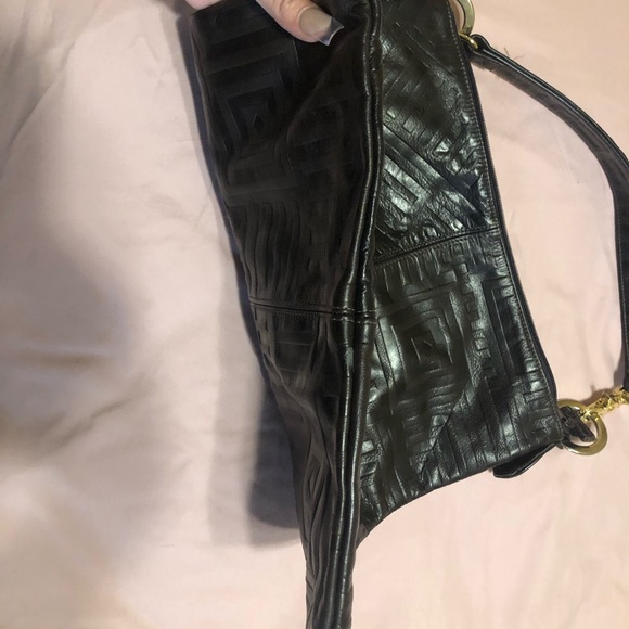 Brown leather large bag - Picture 7 of 8